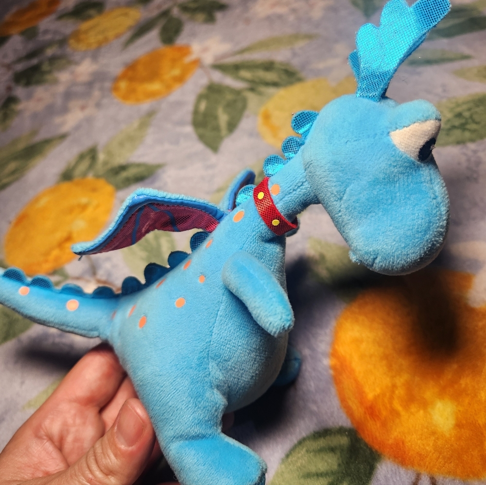 Stuffy Doc McStuffins Blue Plush Dragon Toy - Picture 8 of 10